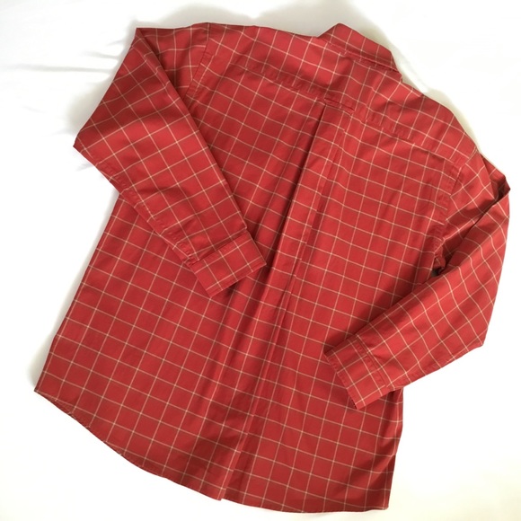 ORVIS Mid-Weight Button Down in Pumpkin Spice / Dark Rust. Sz XL - Picture 3 of 5